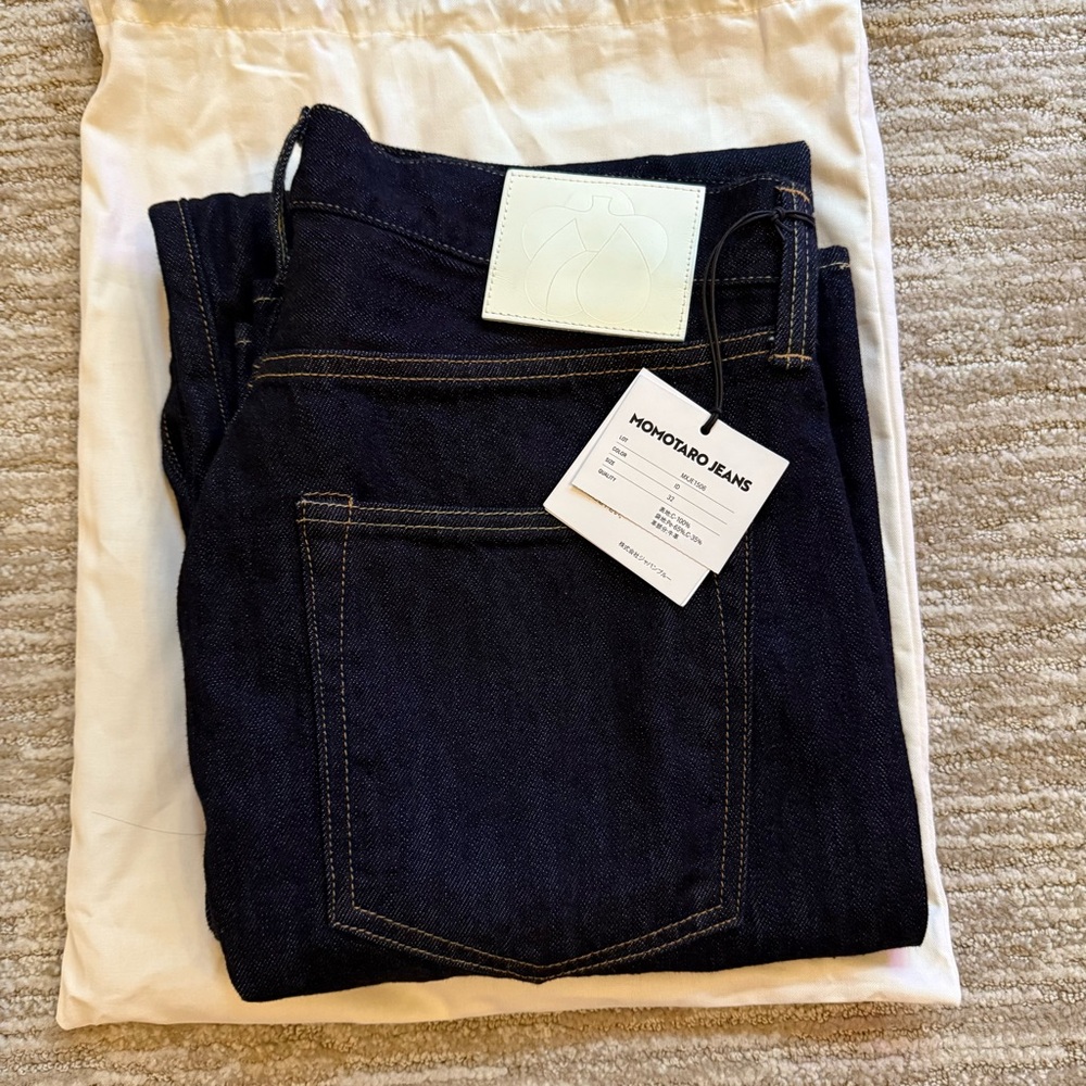 Momotaro Deep Indigo Jeans (Men’s)
